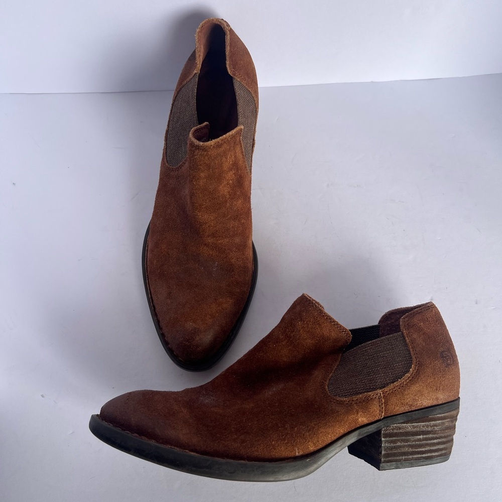 Born Women's Dallia Boot in Rust - heel‎ - Picture 8 of 16